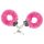 Love to Love Attach me - Plüschhandschellen (Pink)