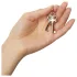Love to Love Attach me - Flauschige Handschellen (schwarz)