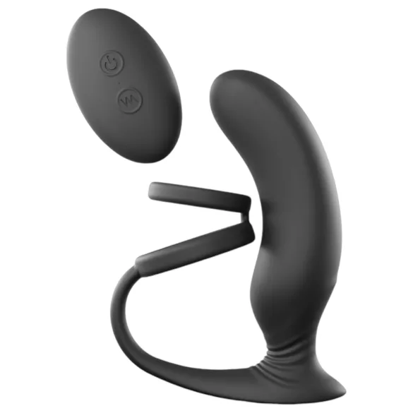 Love to Love - Prostatavibrator mit Ring (schwarz)