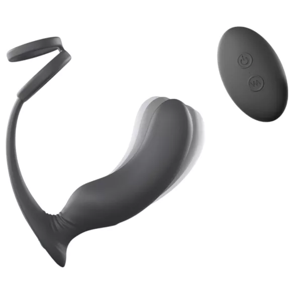Love to Love - Prostatavibrator mit Ring (schwarz)