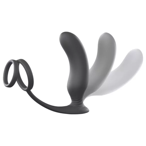 Love to Love - Prostatavibrator mit Ring (schwarz)