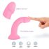 Dildolls Glitzy - Silikon-Dildo mit Saugnapf (pink)
