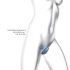 Wonderlover - G-Punkt Vibrator mit Klitoris-Stimulator (Metallic Grün)
