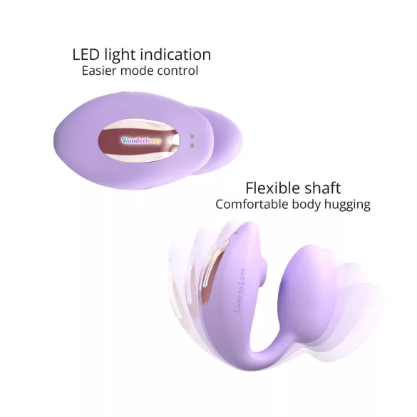 Love to Love Wonderlover - G-Punkt & Klitoris Vibrator (lila)
