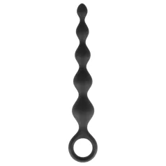 Dorcel Deep Feel - genoppter Anal-Dildo (schwarz)