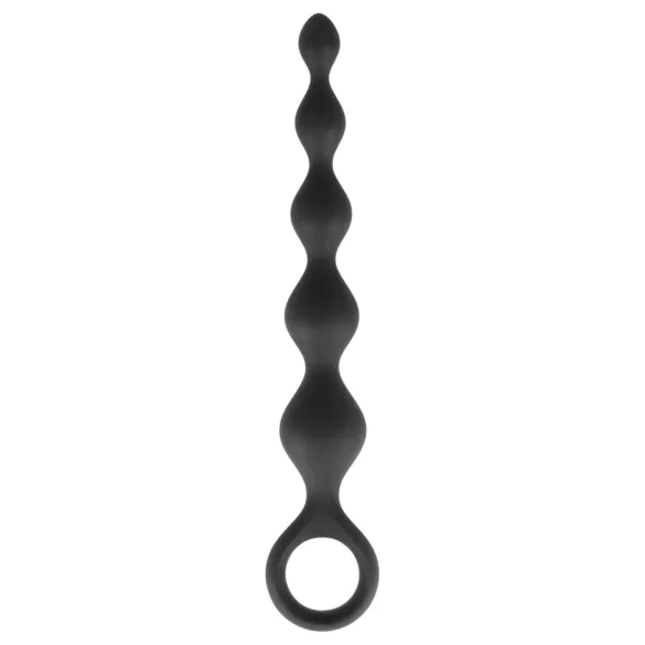 Dorcel Deep Feel - genoppter Anal-Dildo (schwarz)