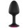 Dorcel Geisha Plug Ruby L - Analplug schwarz mit pinkem Stein