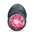 Dorcel Geisha Plug Ruby L - Analplug schwarz mit pinkem Stein