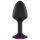 Dorcel Geisha Plug Ruby XL - Analplug mit pinkem Stein (schwarz)