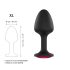 Dorcel Geisha Plug Ruby XL - Analplug mit pinkem Stein (schwarz)