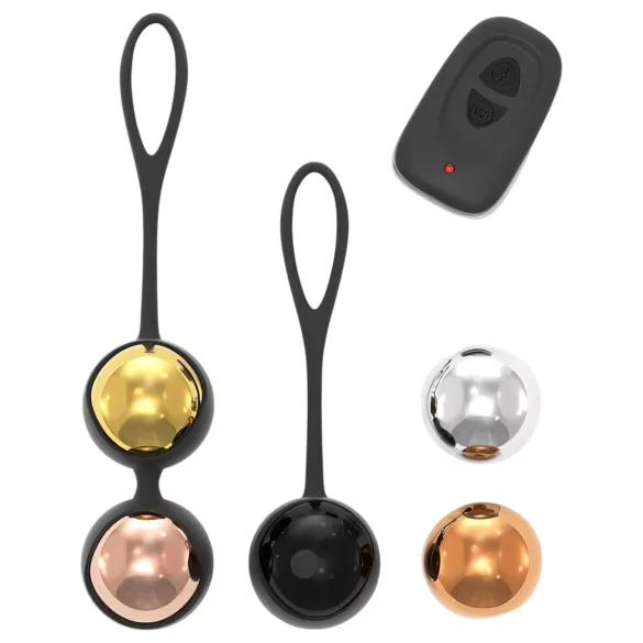 Dorcel Training Balls - Funkferngesteuertes, variierbares Geishakugel-Set
