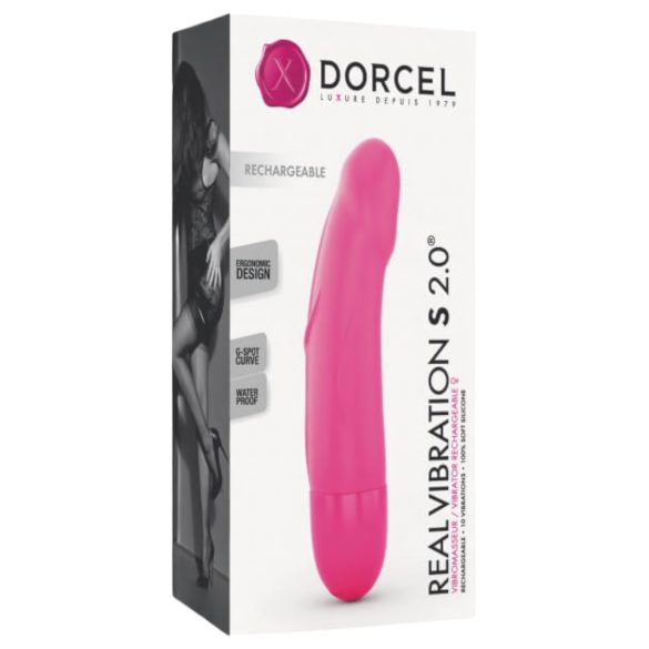 Dorcel Real Vibration S 2.0 - Wiederaufladbarer Vibrator (Pink)