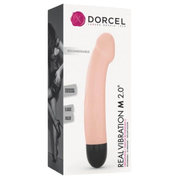 Dorcel Real Vibration M 2.0 - Natürlicher Akku-Vibrator