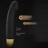 Dorcel Real Vibration M 2.0 - Wiederaufladbarer Vibrator (Schwarz-Gold)