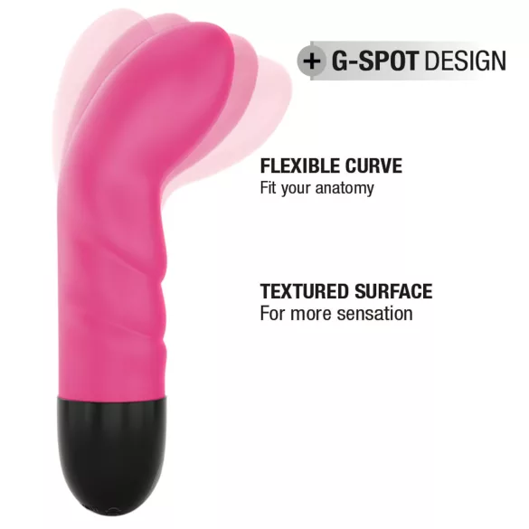 Dorcel Expert G 2.0 - Wiederaufladbarer G-Punkt-Vibrator (pink)