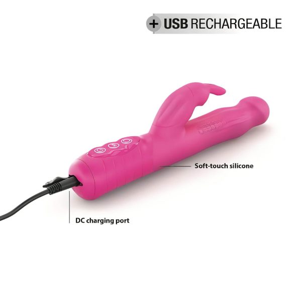 Dorcel Baby Rabbit 2.0 - wiederaufladbarer Klitoral-Vibrator (rosa)