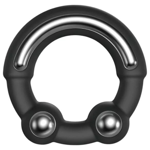 Dorcel Stronger Ring - Metallverstärktes Penisring (schwarz)