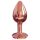Dorcel Diamond Plug S - Aluminium Analplug - Klein (Roségold)