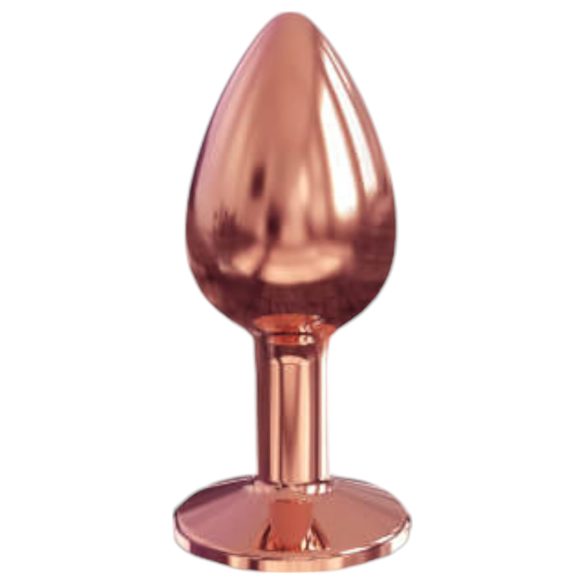 Dorcel Diamond Plug S - Aluminium Analplug - Klein (Roségold)