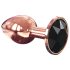 Dorcel Diamond Plug S - Aluminium Analplug - Klein (Roségold)