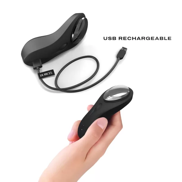 Dorcel Discreet Vibe + - Akku-Klitorisvibrator, radio (schwarz)