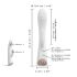 Dorcel Flexi Rabbit - Wärmender Klitorisvibrator (Weiß)