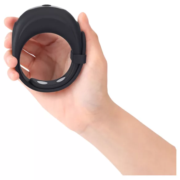 Dorcel - Vibrations-Penisring verstellbar (schwarz)