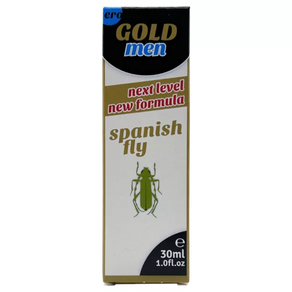 HOT Ero Gold Men Spanish Fly - Luststeigernde Tropfen für Männer (30 ml)