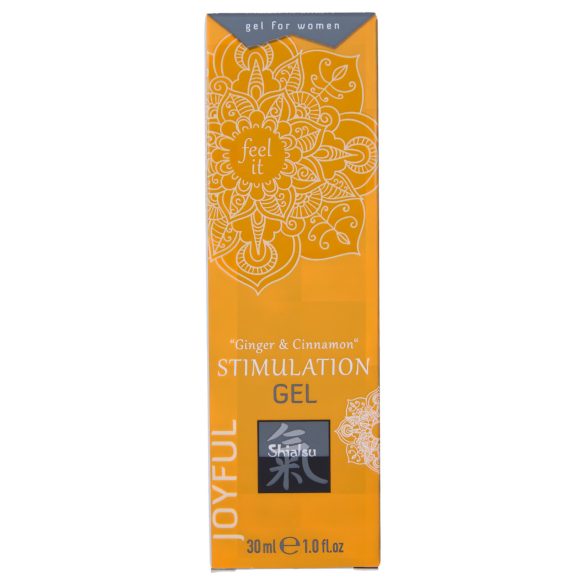 HOT Shiatsu - stimulierende Creme für Frauen - Ingwer und Zimt (30ml)