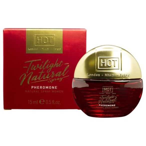 HOT Twilight Natural - Pheromon Parfüm für Frauen (15ml) - Duftneutral