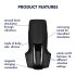Satisfyer Men Vibration - Akkus Penisspitzen-Vibrator (Schwarz)
