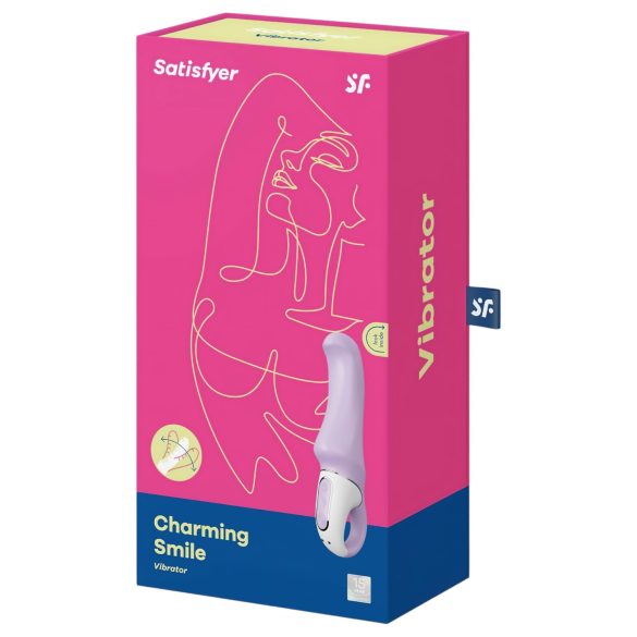 Satisfyer Charming Smile – Wasserdichter, Akku-G-Punkt-Vibrator (Lila)