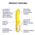 Satisfyer Yummy Sunshine - Wasserdichter G-Punkt Vibrator (Gelb)