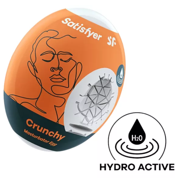Satisfyer Egg Crunchy - Ei Masturbator (1 Stk.)