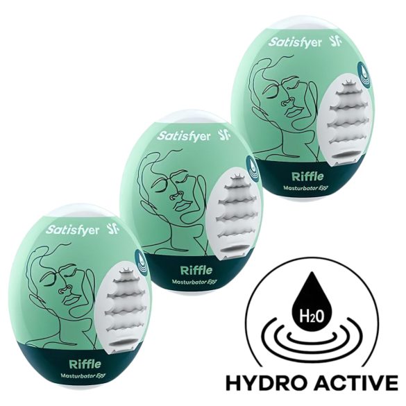 Satisfyer Egg Riffle - Ei-Masturbator-Set (3 Stück)