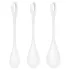 Satisfyer Yoni Power 1 - Geisha-Kugel Set - Weiß (3-teilig)
