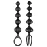 Satisfyer Love Beads - Perlen Analdildo Set (schwarz)