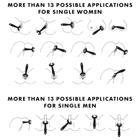 Satisfyer Endless Fun - Akku Paarvibrator wasserdicht (blau)