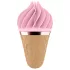 Satisfyer Sweet Treat - Akku-betriebener, rotierender Klitorisvibrator (pink-braun)