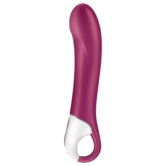 Satisfyer Big Heat - wiederaufladbarer, wärmender G-Punkt Vibrator (rot)