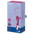 Satisfyer Hot Spot - Akku G-Punkt Vibrator mit Wärmemodus (Rot)
