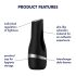 Satisfyer Men Classic - Manueller Masturbator mit Saugfunktion (Silber)