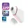 Satisfyer Love Triangle - intelligenter Luftwellenklitorisstimulator (weiß)