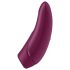 Satisfyer Curvy 1+ - Intelligenter Luftimpuls-Vibrator (Rot)