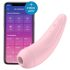 Satisfyer Curvy 2+ - Intelligenter Luftimpuls-Vibrator für Frauen (Pink)