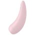 Satisfyer Curvy 2+ - Intelligenter Luftimpuls-Vibrator für Frauen (Pink)
