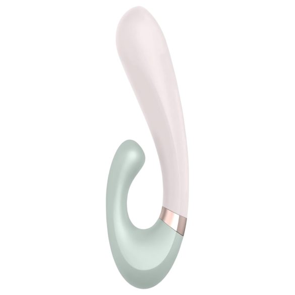 Satisfyer Heat Wave - Intelligenter Heizvibrator mit Arm (Mint)