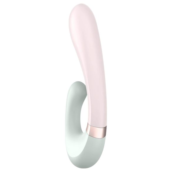 Satisfyer Heat Wave - Intelligenter Heizvibrator mit Arm (Mint)