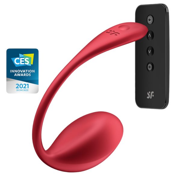 Satisfyer Shiny Petal - Funk-Vibroeier (rot)