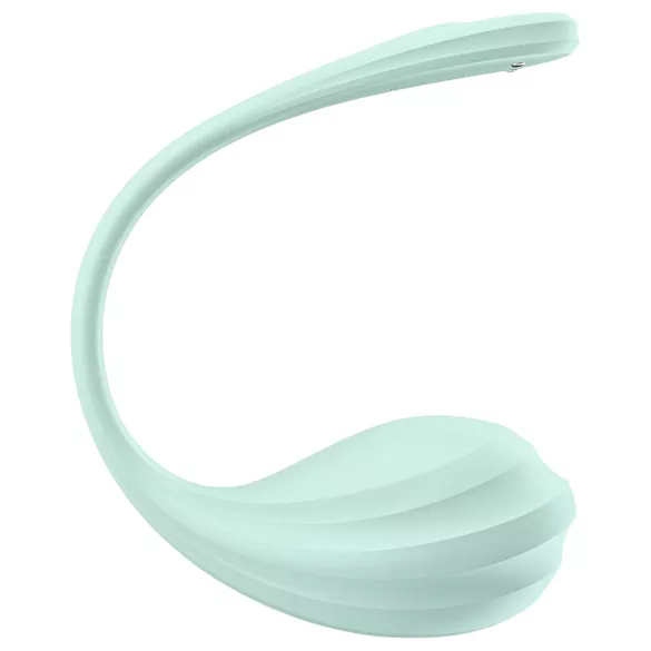 Satisfyer Smooth Petal - App-gesteuertes Vibrations-Ei (grün)